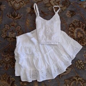American Eagle skirt set
